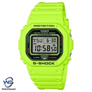 Casio G-shock DW5600EP-9D DW-5600EP-9D DW-5600 Lineup Energy Park Series Bio-based Yellow Resin Band