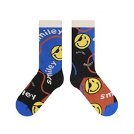 Breathable Colorful Smiley Design Socks