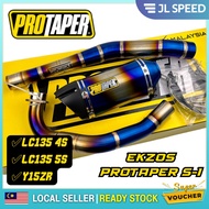 PROTAPER LC135 4S 5S / Y15 Y15ZR V1 V2 TITANIUM RACING EXHAUST PIPE EKZOS EXZOS S1 32MM / 35MM (CUTT