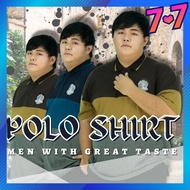 CY 5431 PLUS SIZE MAN CASUAL POLO COLAR SHIRT BIG SIZE / SHIRT COLAR SIZE BESAR 3XL 4XL 5XL 6XL 7XL