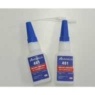 [Antonio 401] Pelekat Segera/ Gam Super/ Instant Adhesive/ Super Glue (20g)