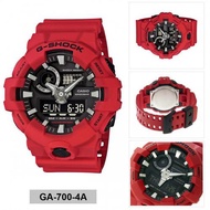 นาฬิกาCasio G-Shock GA-700 Anadigi Red Black (GA-700-4A)