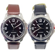 (กันน้ำ) Casio นาฬิกาข้อมือผู้หญิง สายหนัง สีน้ำตาล วันที่ นาฬิกาคาสิโอ้ ใส่ทำงาน Quartz นาฬิกาผู้หญิง สายหนัง RC633