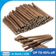 120Pcs 6 Inch Craft Sticks Long Wood Sticks Twigs Sticks Wood Logs for Crafts, for Decoration, DIY C