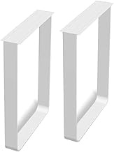 2 Piece Set Of Steel Table Legs,High 70cm Heavy Furniture Table Legs,Dining Table/office Table/compu