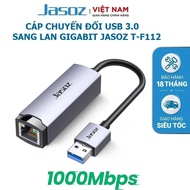 HUB USB 3.0/Type C to Lan RJ45 Gigabit 100/1000Mbps Genuine Aluminum Shell Jasoz F112/F109/F114//F11