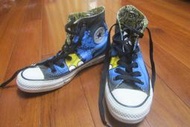 二手 Converse* 辛普森家庭 限量聯名鞋款 女生 高筒休閒 帆布鞋