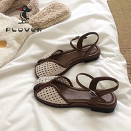 PLOVER Baotou Flat Sandals - Women's Casual Seaside Beach Wear