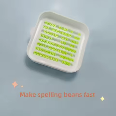 DIY Handmade Fuse Beads Picking Tray Kit 2.6mm Fuse Beads Plastic Beads Fuse Bead Single Needle Twee
