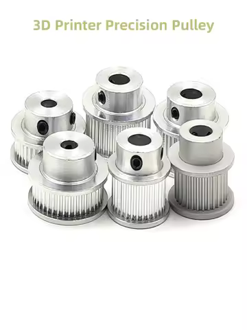 2GT 24-36 Teeth Timing Pulley Bore 4/5/6/6.35/7/8/10/12mm GT2 Synchronous Wheel For Belt Width 6-15m