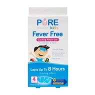 PURE KIDS FEVER FREE 4 SACHETS RELIEVES CHILDREN'S FEVER