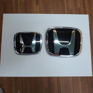 Black Honda Hrv 2018-2019 Front and Rear Logo Emblem Limited