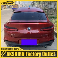 For BMW X4 G02 Spoiler 2019-2021 X4 M Sport Spoiler ABS Material Car Rear Wing Primer DIY Color Trun