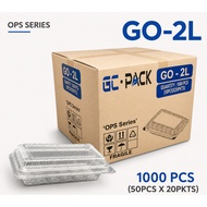 GO 2L Kuih RAYA Container- GC-PACK OPS Tray [BULK 1,000cs±] BENXON  OPS-H2L.