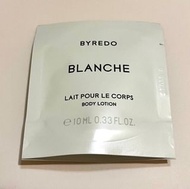 Byredo Body Lotion BLANCHE Sample