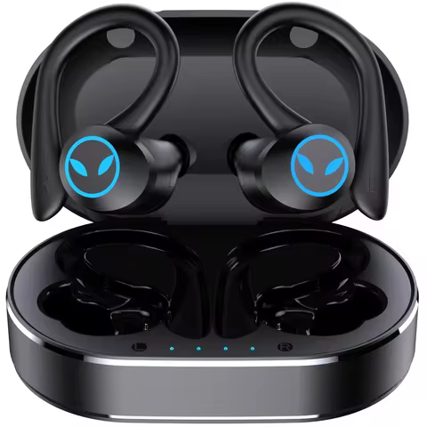 Wireless Earbuds, Bluetooth 5.4 Earbuds Stereo Bass, in-Ear Noise Cancelling Mic, Earphones IPX7 Wat