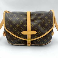 Louis Vuitton 經典SAUMUR 30，小號雙子星，路易威登，LV，斜背包，旅行包，正品，現貨，免運
