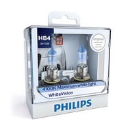 PHILIPS Car Light Bulb White Vision 4300K HB4