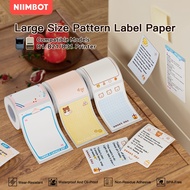 NIIMBOT B21/B3S/B1 New Color Cartoon Label Paper, Thermal Adhesive Sticker, Label Name Sticker.