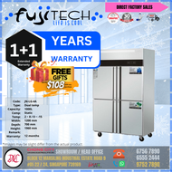 4Door Upright Combination Chiller &amp; Freezer