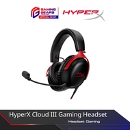 [New Arrival] HyperX Cloud III Gaming Headset (Black-Red) (727A9AA)