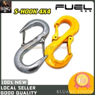FUEL 4X4 S-HOOK 4X4 TOWING HOOK WINCH HOOK HIGH QUALITY S HOOK HEAVY DUTY HOOK D-MAX TRITON RANGER T