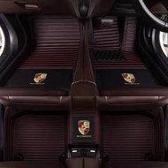 Right-hand drive For PORSCHE Cayman Macan Taycan Panamera Boxster Car Floor Mats Straight design Car