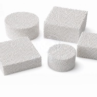 Direct selling honeycomb ceramic porous alumina foam ceramic casting ceramic filter aluminum water f