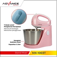 Advance MX-1003T Stand & Hand Mixer 7-speed Stainles Bowl 2Liter Detachable Mixer 2in1