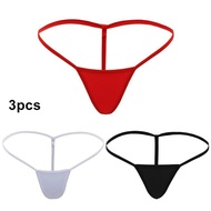 [KIMI fahion]1/3PCS Women Ladies Sexy Thongs G String Tanga Panties Seamless  Ultrathin