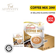 [NEW]  [Carton Deal] Kluang Coffee Cap TV Coffee Mix 3IN1 - 20gm x 10 sticks x 24 pack - by Food Affinity