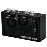 GOgroove Mini Turntable Phono Preamp for Bookshelf Speakers Preamplifier Connects to AOMAIS, Edif...