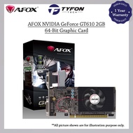 AFOX AF610-2048D3L7-V6 NVIDIA GeForce GT610 2GB DDR3 64-bit Graphic Card