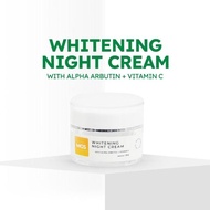 STOK READY NIght Cream Whitening Alpha Arbutin MGS