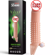 MONSTER SERIES Kondom Berduri - Hades Condom Green