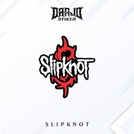 Asthetic Band "SLIPKNOT" Glossy Waterproof Sticker, Just Stick It On | Helmet Stickers, hp, Laptop