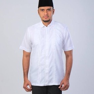 Promo Baju koko lengan pendek almia-Kemeja koko pendek almia-Baju Koko