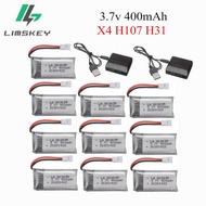 3.7V 400mAh Lipo Battery For X4 H107 H31 KY101 E33C E33 U816A V252 H6C RC Drone Spare Parts 3.7V 1S