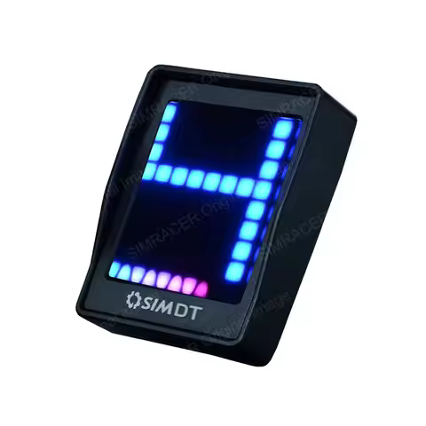 SIMDT PC Simracing Gear Display Dashboard Gear Instrument Panel for Racing Game Accessories for Logt