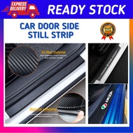 [4Pcs/set] Carbon Fiber Side Door Step Protector DIY Perodua Alza Axia Aruz Myvi Bezza Viva Accessories