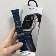 Dây đeo Silicon Thể Thao Vòng đeo tay dây đeo cho iWatch Ultra 2 Apple đồng hồ 46mm 44mm 42mm 49mm 4