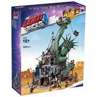 Lego Blocks Movie 2 Collapse Statue of Liberty Doomsday Castle 70840 High difficulty Assembled Toy/0