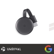 Google Chromecast 3rd Generation Charcoal  - Unrival