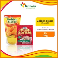 ♠ UFC Golden Fiesta Cooking Oil 1 L SUP with Free UFC Fun Chow Rice Mix Meaty Yang Chow