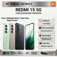 REDMI 15 5G [16GB*(8+8)GB RAM 256GB ROM] / REDMI 10C - Original XIAOMI REDMI Malaysia