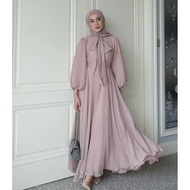 Gonegani Dress lebaran 2026 crinkle Dress