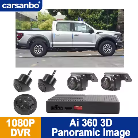 Carsanbo 360 Car Camera System Ai 3D Bird Eye ViewFor Ford Ranger F150 F250 F350 F450 F550 F650 HD 1