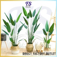 110cm LARGE INDOOR PLANT/ARTIFICIAL PLANT/SKYBIRD/POKOK HIASAN/POKOK PISANG/EG724/仿真天堂鸟/仿真绿植/室内植物装饰/