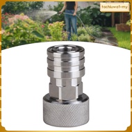 [TachiuwadcMY] Hose to Pressure Washer Adapter 360 Rotation 3/4 Ght to 1/4 Quick Connect
