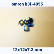 TOMBOL Button 12x12x7.3 mm omron b3f-4055 cap Button b3f momentary 4055